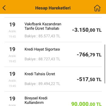 Kazandıran Tarife Ücreti İadesi Talebi