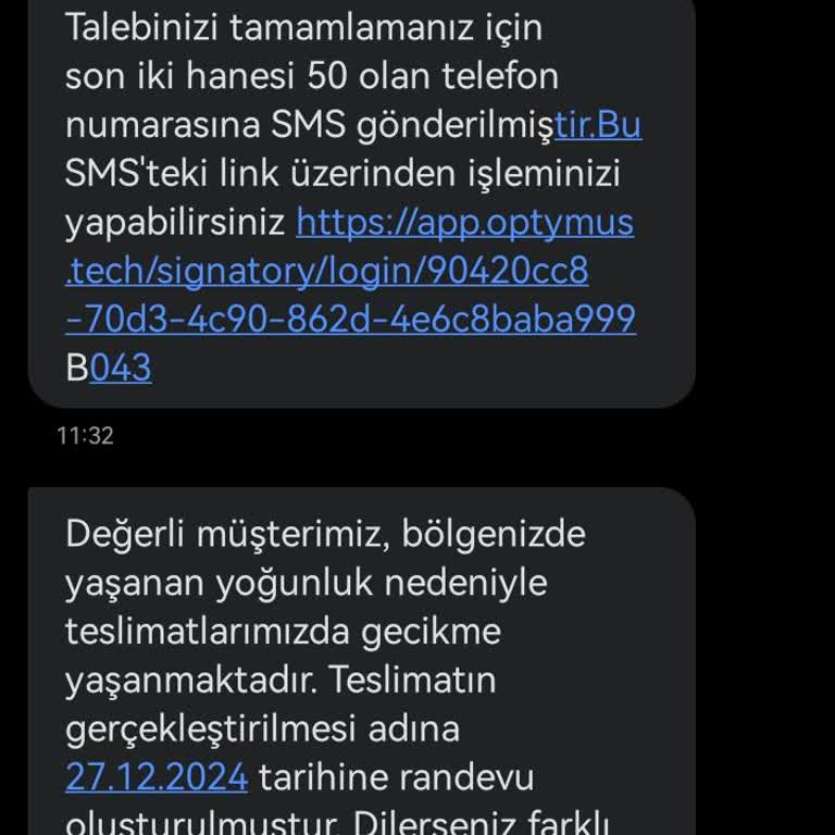 Vodafone Kurye Ve Teslimat Sorunu