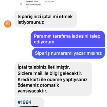 İletişimsizlik Ve Para İadesi Sorunu Yaşatan Halı Firması