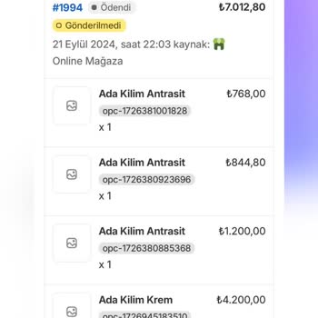 İletişimsizlik Ve Para İadesi Sorunu Yaşatan Halı Firması