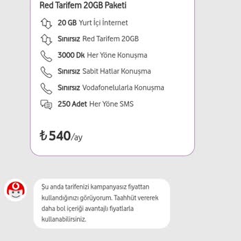 Vodafone Sözleşme Yenileme Sorunu Ve Yüksek Fiyatlar