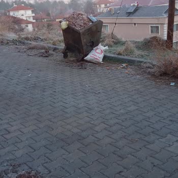 Çıkmaz Sokaklarda Çöp Sorunu