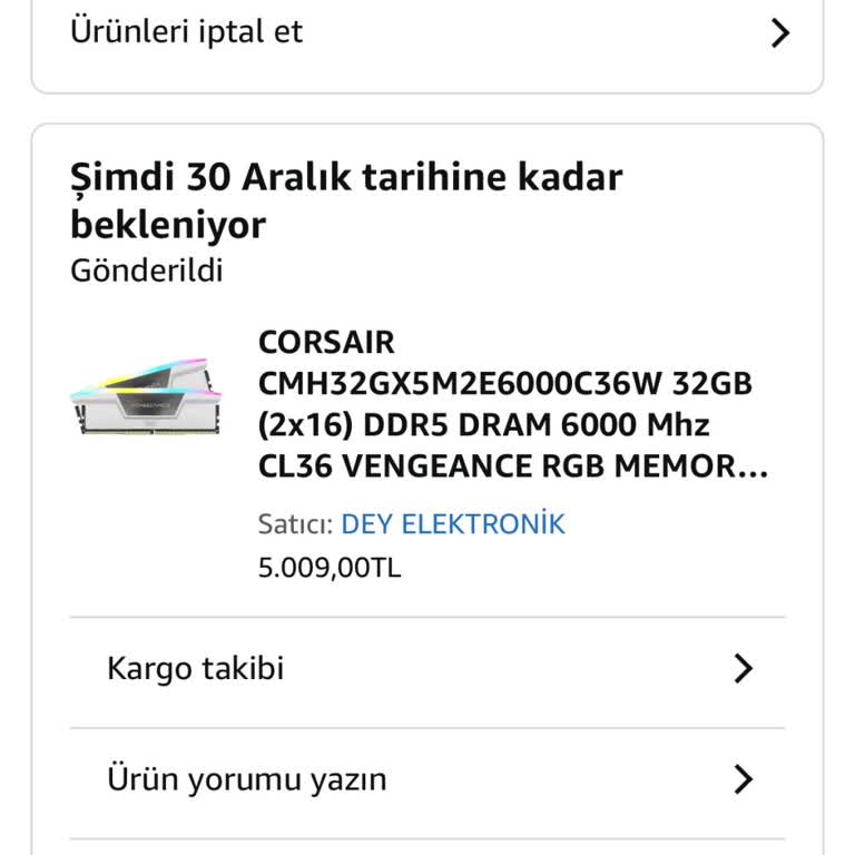 Kargo Gecikmesi Ve Müşteri Hizmetleri Sorunu