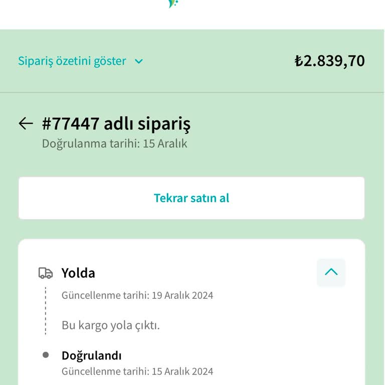 Sipariş Sonrası İletişim Sorunları Ve Bilgilendirme Eksikliği