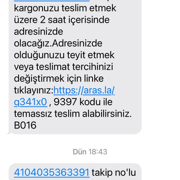 Teslim Edilmeyen Kargo Ve Ulaşılamayan Müşteri Hizmetleri