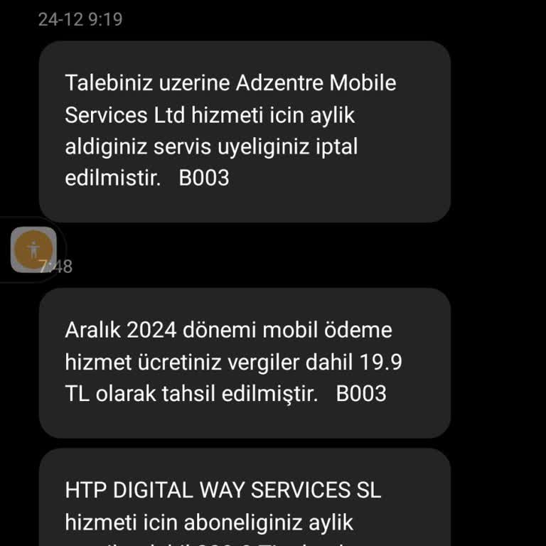 Yanlış Abonelik Ve Haksız Ücretlendirme