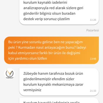 Yamuk Saat Ve Sorumsuz Müşteri Hizmetleri