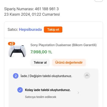 Hepsiburada İade Sürecinde Yaşanan Gecikme Ve Sorunlar