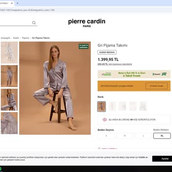 Pierre Cardin'den İptal Edilen Pijama Takımı Şoku