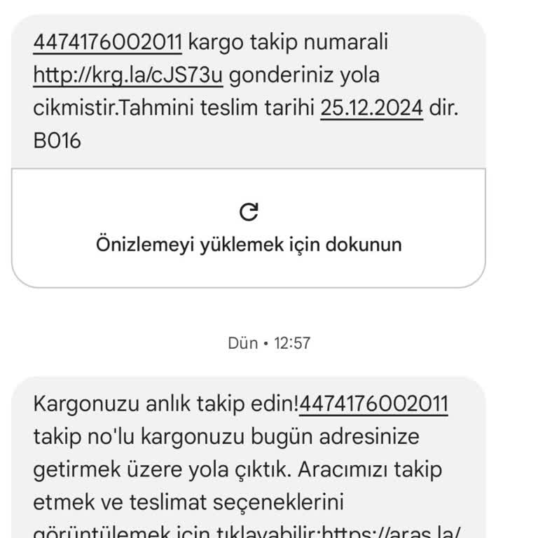Teslimat Sorunu Ve İletişim Eksikliği