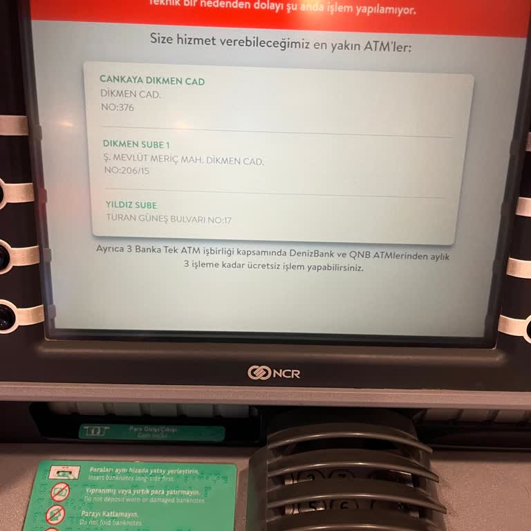 TEB ATM'sinde Para Yatırma Sorunu Ve Uzun İnceleme Süreci