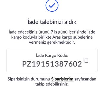 İade Sürecinde Yaşanan Kargo Kodu Sorunu