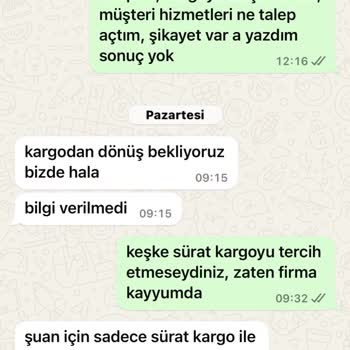 Kayıp Kargo Mağduriyeti: İvedi Çözüm Bekliyorum