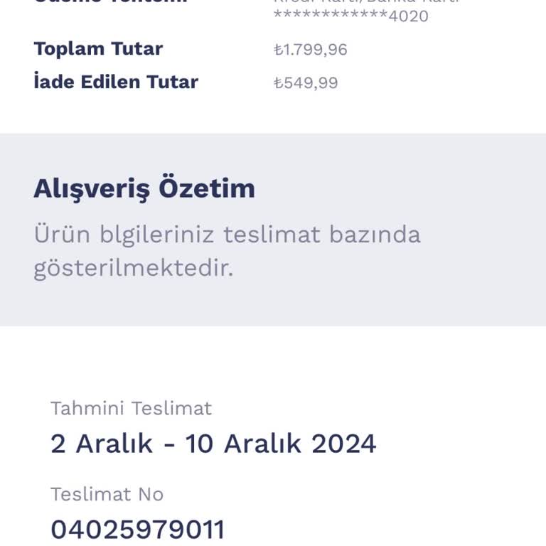 Penti'den İptal Ve İade Karmaşası