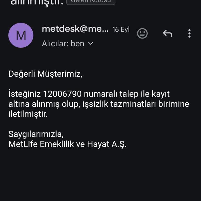 Metlife Emeklilik: Sürekli Oyalama Ve Ödeme Gecikmesi