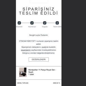 Madame Coco'dan Alınan Ürün Teslim Edilmiyor