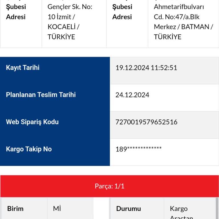 Kayıp Kargo: Sürat Kargo'nun Teslimat Sorunu