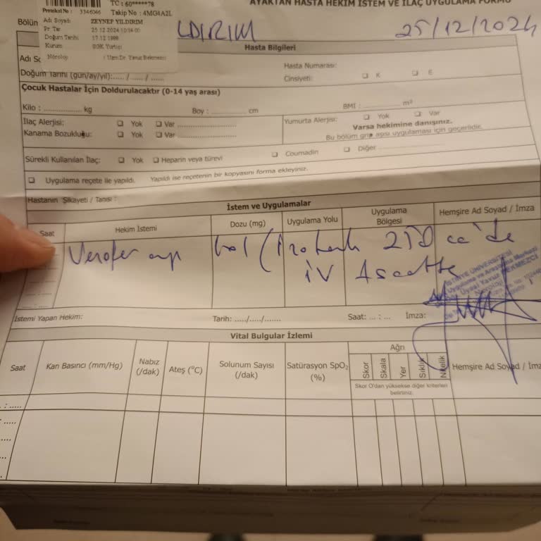 Özel Hastanede Devlet Hastanesi Muamelesi