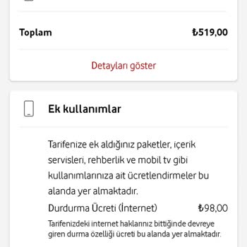 Vodafone Hattında Aylardır Fazla Ücret Yansıtılıyor