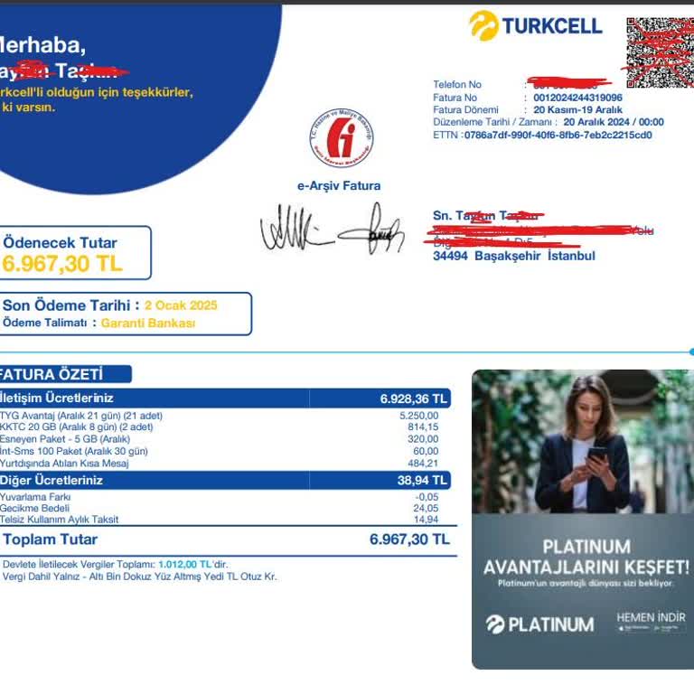 Yanlış Fatura Yansıtması Ve Doğru Paketin Aktarılmaması