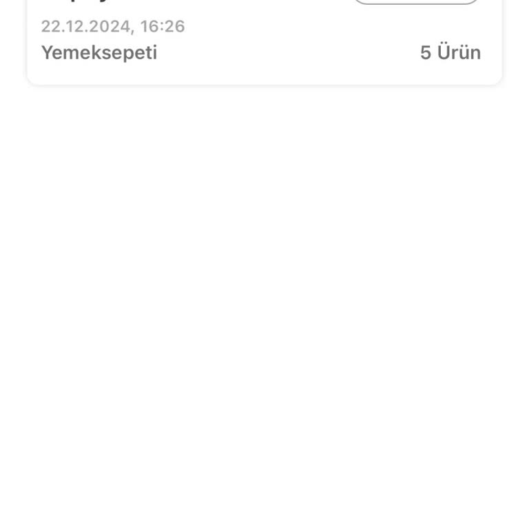 Eksik Sipariş Ve İade Sorunu