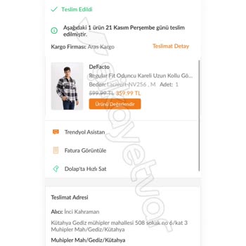 Kargo Teslim Edilmedi, Ücret İadesi Yapılmadı