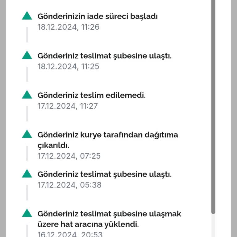 Bovo Kargo Ve Karaca Arasında Sıkışan İade Süreci
