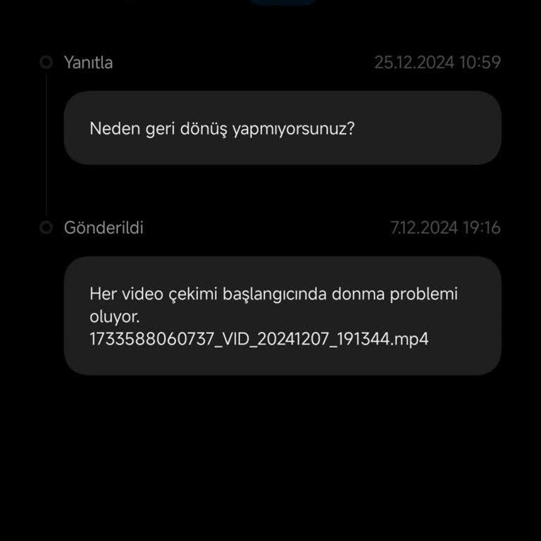 Poco F6'nın Video Çekim Sorunu Ve Geri Bildirim Cevapsızlığı
