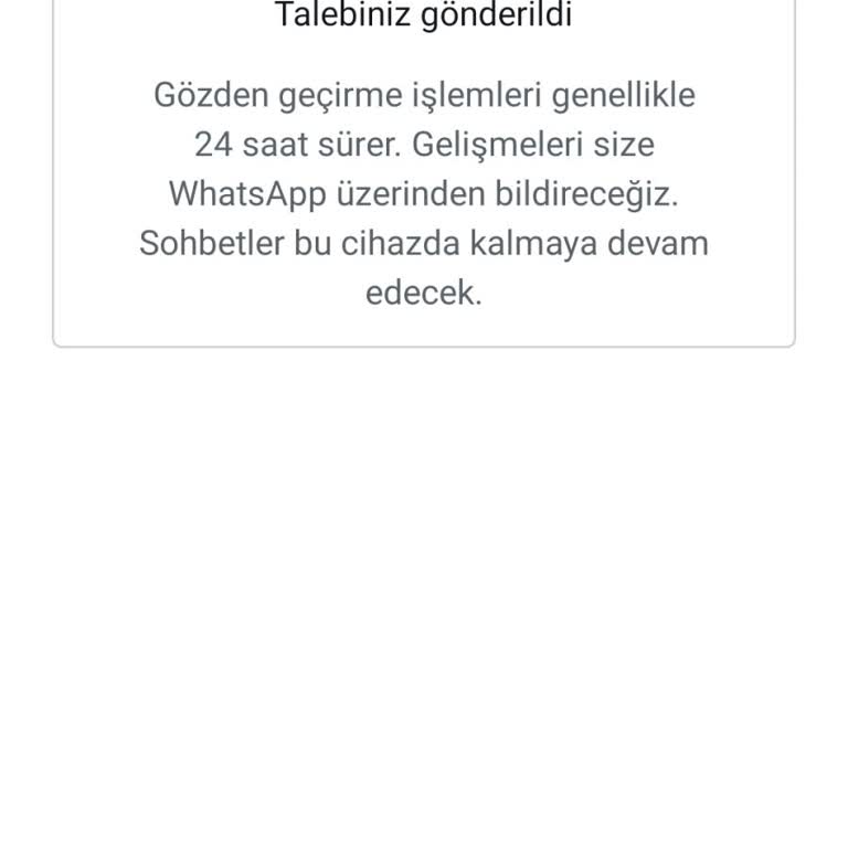 WhatsApp Grubu Nedeniyle Haksız Spam Engeli