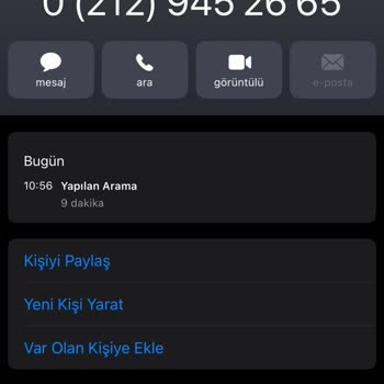 Yanıltıcı Arama Ve Kimlik Bilgisi Talebi