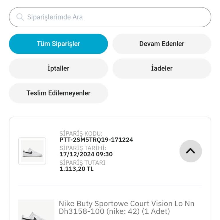 Pttavm.com'dan Alışverişte Teslimat Sorunu