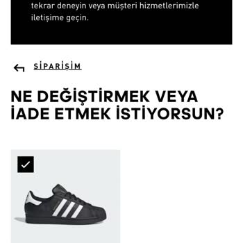 Adidas İade Sürecinde Yaşanan Teknik Sorunlar Ve Müşteri Mağduriyeti