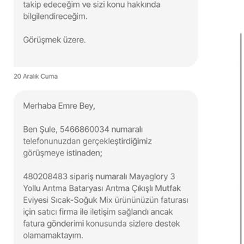 Kusurlu Ürün Ve Fatura Sorunu: Hepsiburada'ya Güvenim Sarsıldı