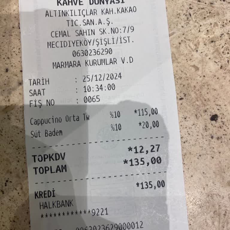 Kahve Dünyası'nda Zam Şoku!