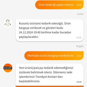 Kırık Ürün Ve Tedarik Sorunu
