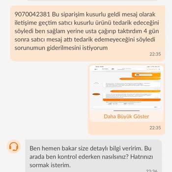 Kırık Ürün Ve Tedarik Sorunu