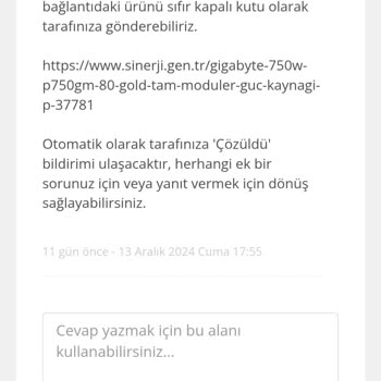 Ürün Değişim Sürecinde Yaşanan Sorunlar