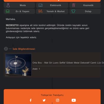 Trendyol İade Sürecinde Yaşanan Sorunlar