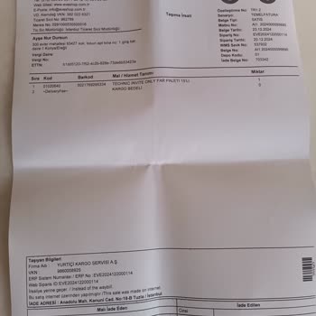 Eve Shop'tan Gelen Kırık Far Paketleri Sorunu