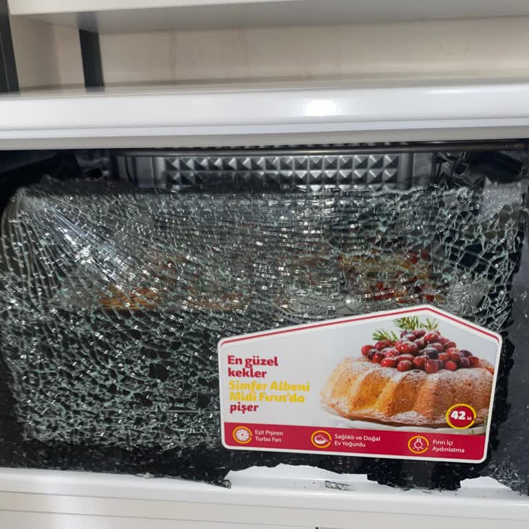 Yeni Alınan Simfer Fırının Camının Patlaması Ve Garanti Sorunu