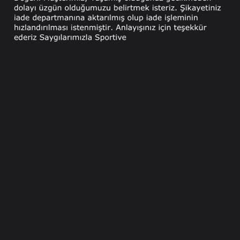 İade Sürecinde Yaşanan Gecikme Ve İletişim Sorunları