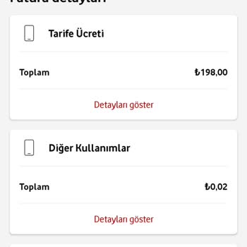 Vodafone Fatura Şaşkınlığı: Yüksek Ücretler Ve Bahaneler