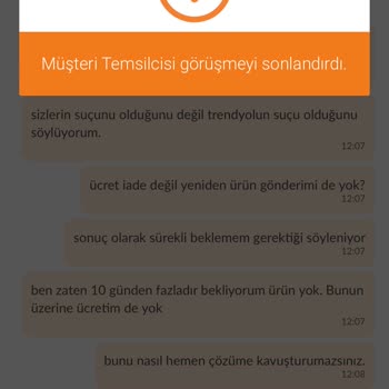 Trendyol'da Kayıp Ürün Ve İade Belirsizliği Mağduriyeti
