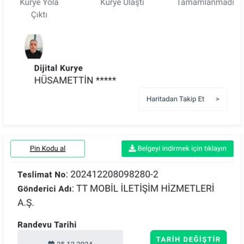 Türk Telekom Dijital Kurye Hizmetinde Büyük Hayal Kırıklığı