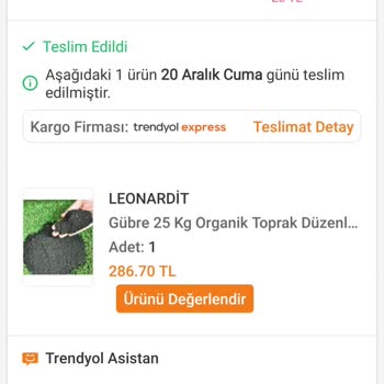 Trendyol Express Kargo Teslimat Sorunu Ve Yetersiz Destek