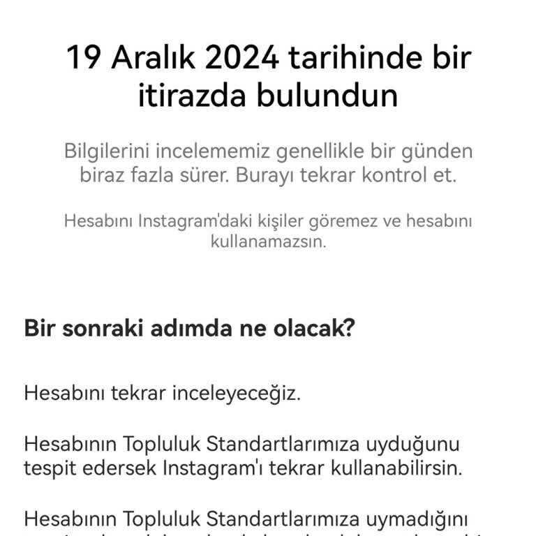 Instagram Hesap Sorunu Çözülmüyor, Bilgi Ve Destek Yok!