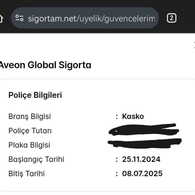 Sigortam.net İle Kasko İptalinde Yaşanan Gecikme Ve Mağduriyet