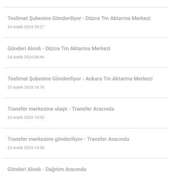 Kargo Teslimatında Yaşanan Gecikme Ve Yanıltıcı Bilgilendirme