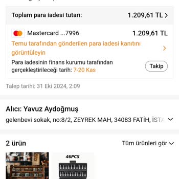 Akbank'ta İade Süreci Çilesi