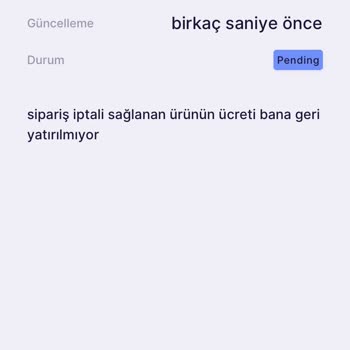 Glocalzone'da Ödeme Yapıldı Ürün Gelmedi İade Sorunu